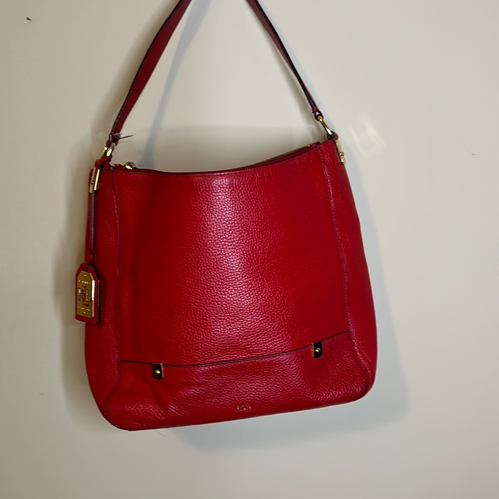 Ralph Lauren red purse